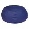 Becker's Round Bean Bag Chairs, 35" Deluxe, Navy