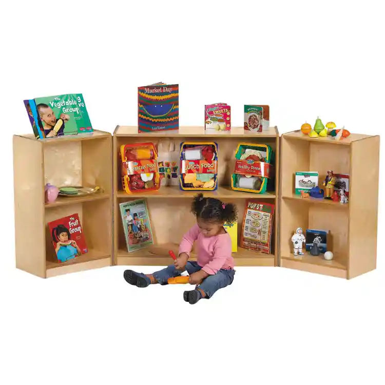 Becker's Space Saver Triple Section Folding Storage Unit