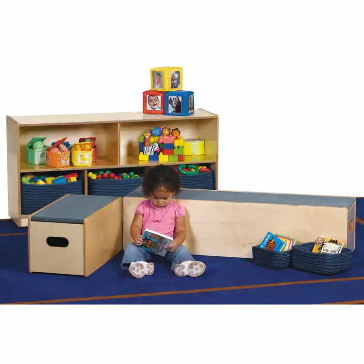 Becker's Three-Way Carpeted Risers, 48" Long