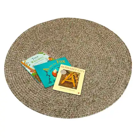 Becker's Tweed Round Rug