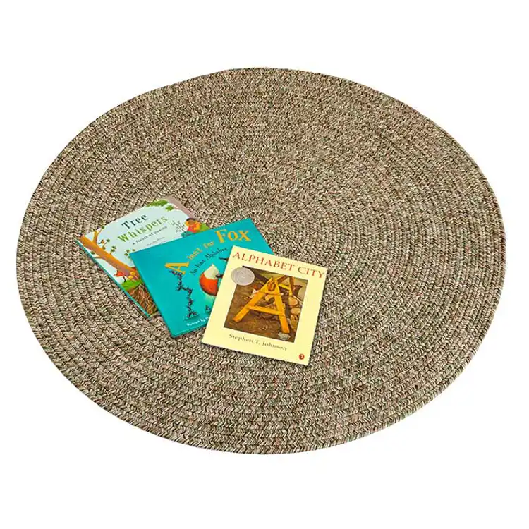 Becker's Tweed Round Rug