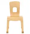Bentwood Chair, 14"H