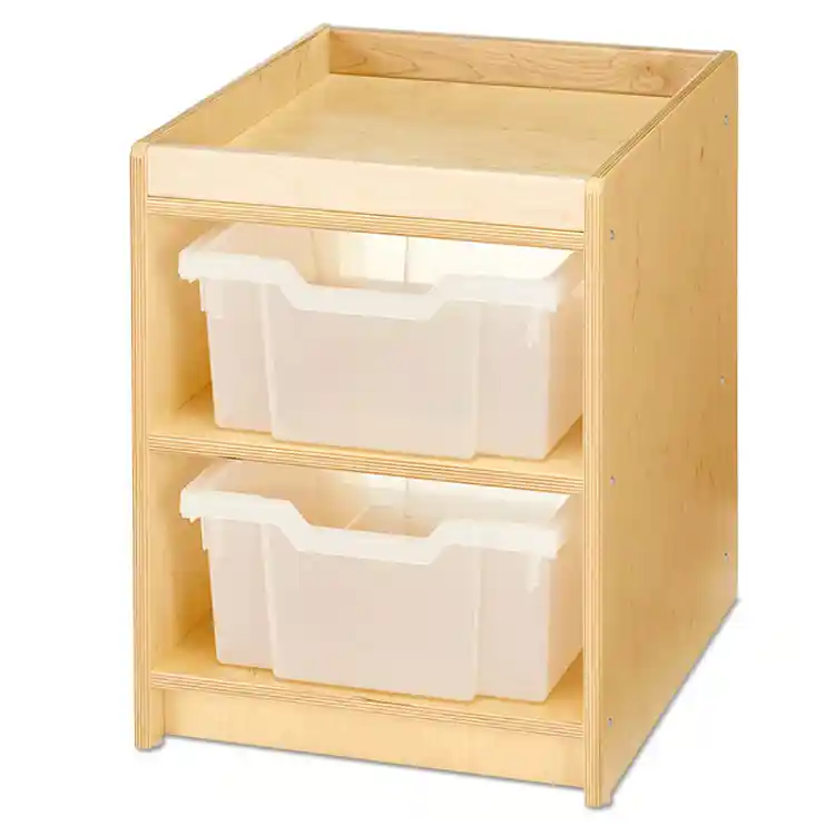 Becker's Infant & Toddler Mini Tray Storage, Exposed Hardware