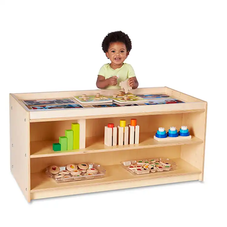 Becker's Infant & Toddler Look-and-See Double-Sided Shelf