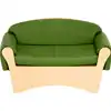 Becker's Gather Toddler Sofa, Forest Green