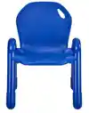 BECKER'S® Beginnings Toddler Chairs, Blue, 11"