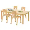 Birch Activity Tables, Rectangle 30" x 60" x 21"