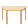 Birch Activity Tables, Trapezoid 24" x 48" x 24"