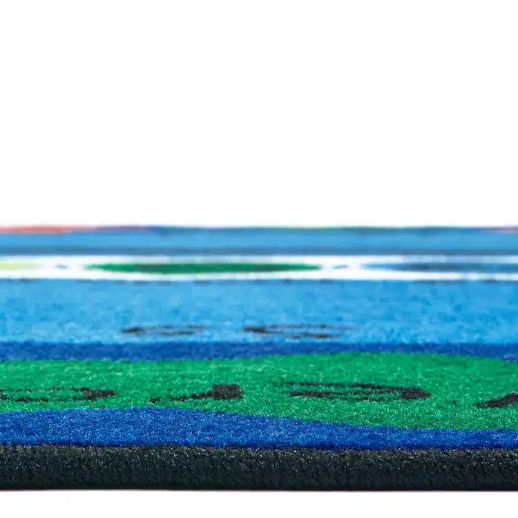 Bilingual Paint By Numero Classroom Rug