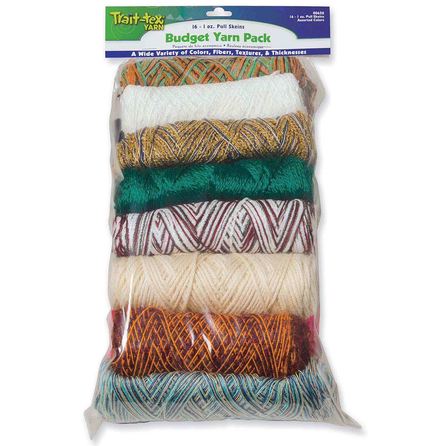 Budget Yarn Pack Assorted Colors