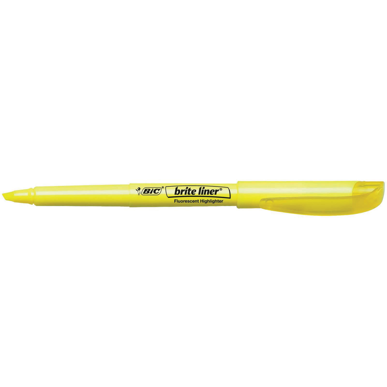 BIC® BRITE LINER® HIGHLIGHTERS, ASSORTED COLORS, 5/SET - Multi access office