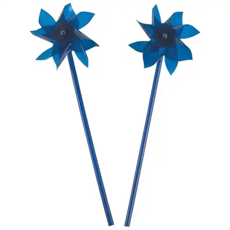Blue Pinwheels
