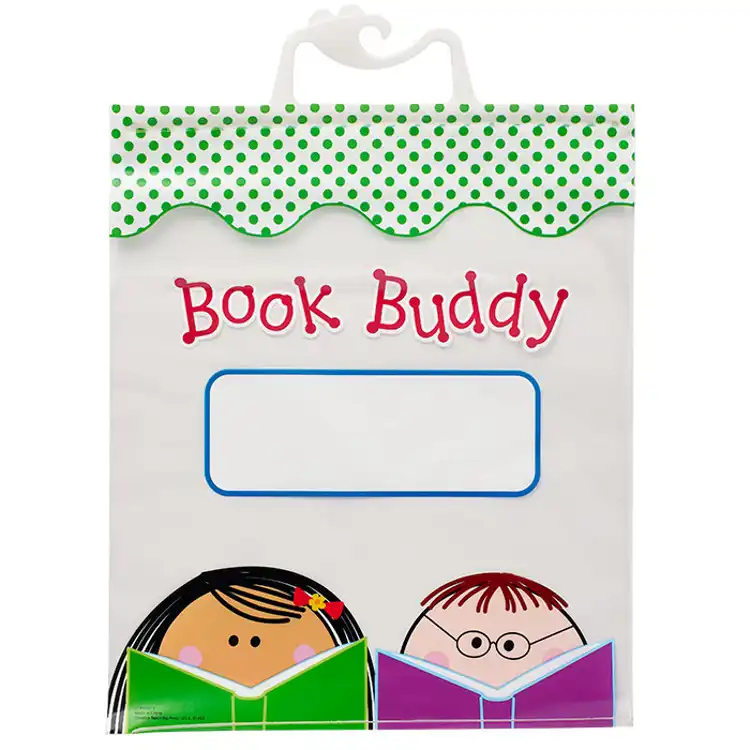 Book Buddy Bags, Kids Print, 10½" x 12½", 6 Bags