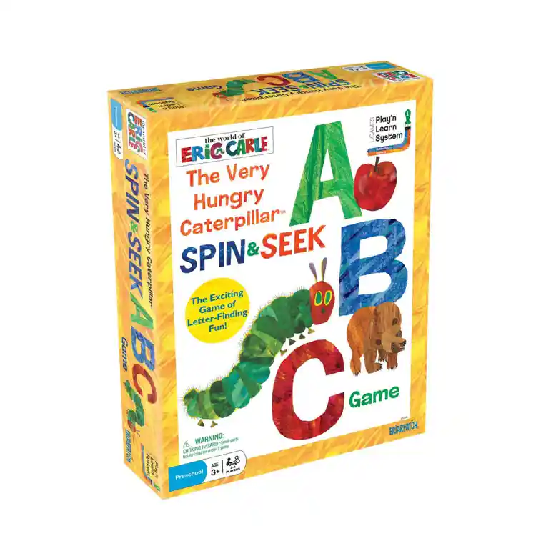 The Very Hungry Caterpillar Spin & Seek ABC Game