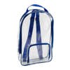 Large Clear Backpack with Pocket