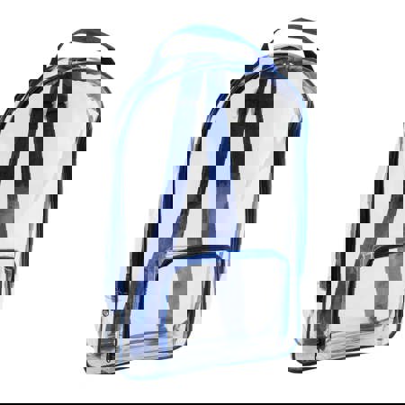 Large Clear Backpack with Pocket