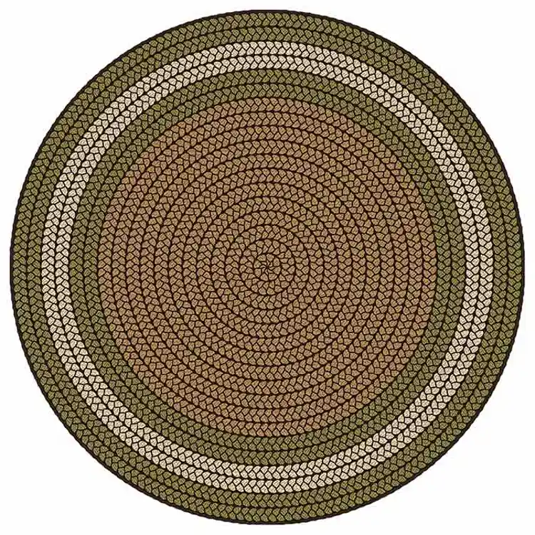 Braidful Nature Colors Rug