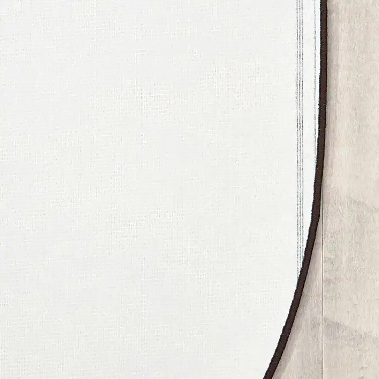 Braidful Nature Colors Rug, Oval 4' x 6', Brown