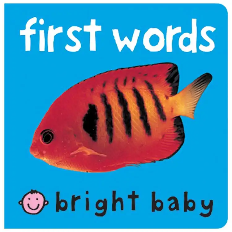 Bright Baby First Words Board Book