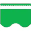 Bright Colored Scalloped Borders, Green