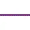 Bright Colored Scalloped Borders, Purple