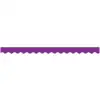 Bright Colored Scalloped Borders, Purple