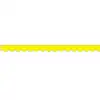 Bright Colored Scalloped Borders, Yellow