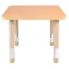 Deluxe Becker's Multi-Purpose Table & Chairs Sets, Square 24" x 24"
