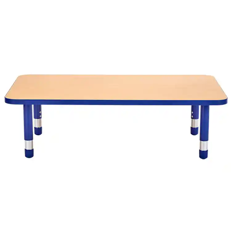 Becker's Beginnings Infant & Toddler Activity Table, Rectangle 30" x 48", Blue