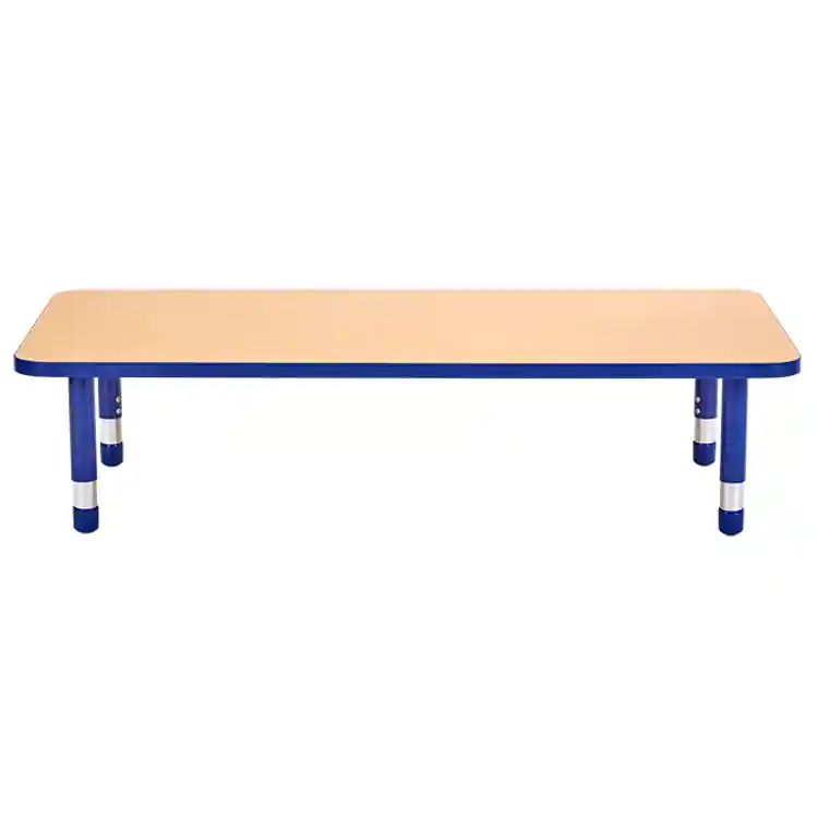 Becker's Beginnings Infant & Toddler Activity Table, Rectangle 30" x 60", Blue