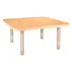 Becker's Beginnings Infant & Toddler Activity Table, Square 30", Maple