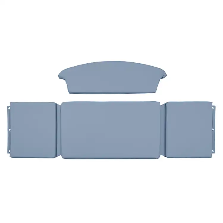 Becker's Gather Toddler Sofa Replacement Cushions, Light Blue
