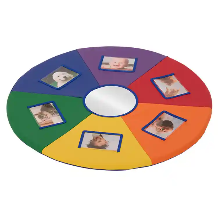 Becker's Peek & Crawl Circle Mat, Primary