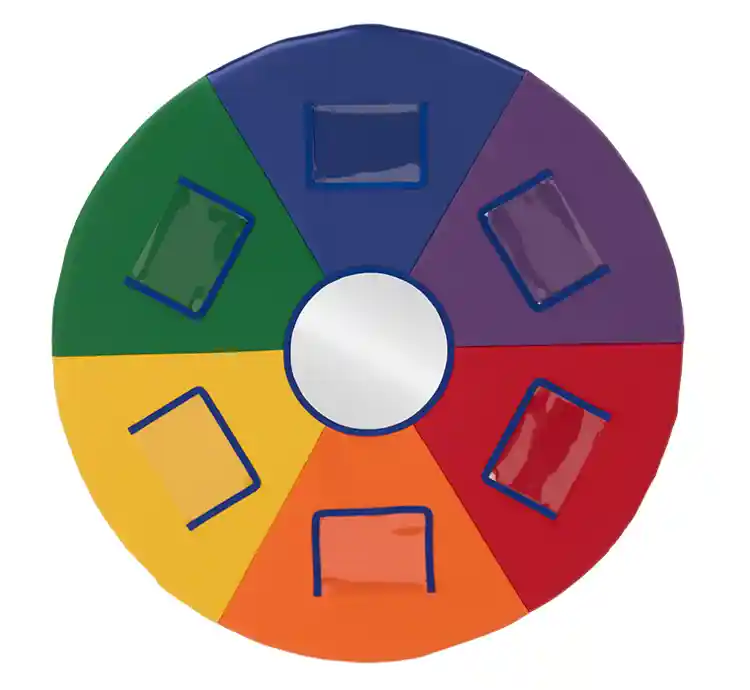 Becker's Peek & Crawl Circle Mat, Primary