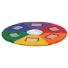 Becker's Peek & Crawl Circle Mat, Primary