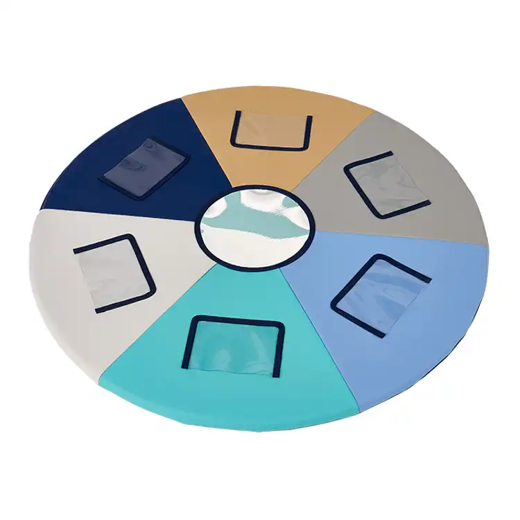 Becker's Peek & Crawl Circle Mat, Soft Summit