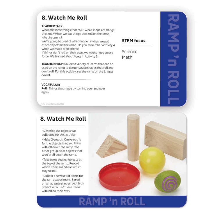 Becker's Ramp 'n Roll STEM Card Set