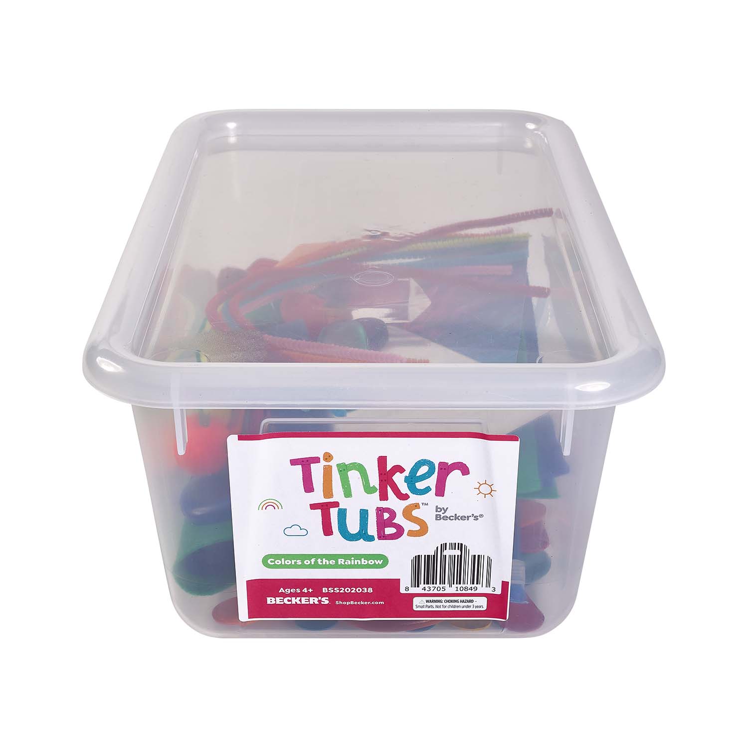 Becker's Colors of the Rainbow Tinker Tub
