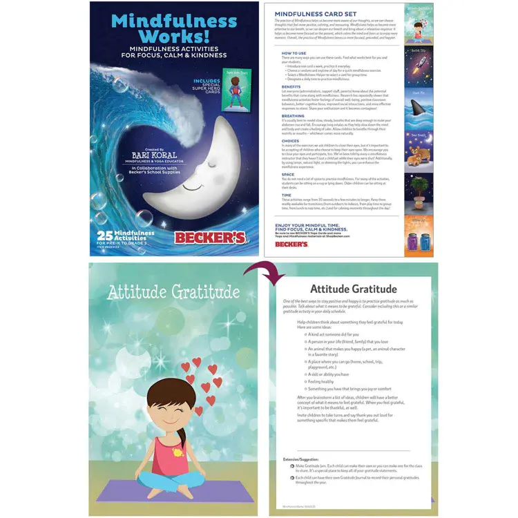 Becker's Mindfulness Works! Card Set