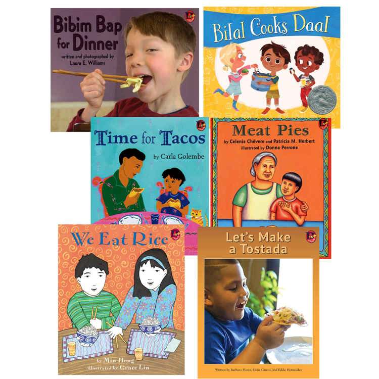Multicultural Food Book Set