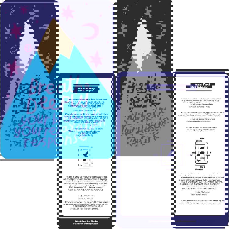 Becker's My Self-Care & Wellness Cards & Poster Set