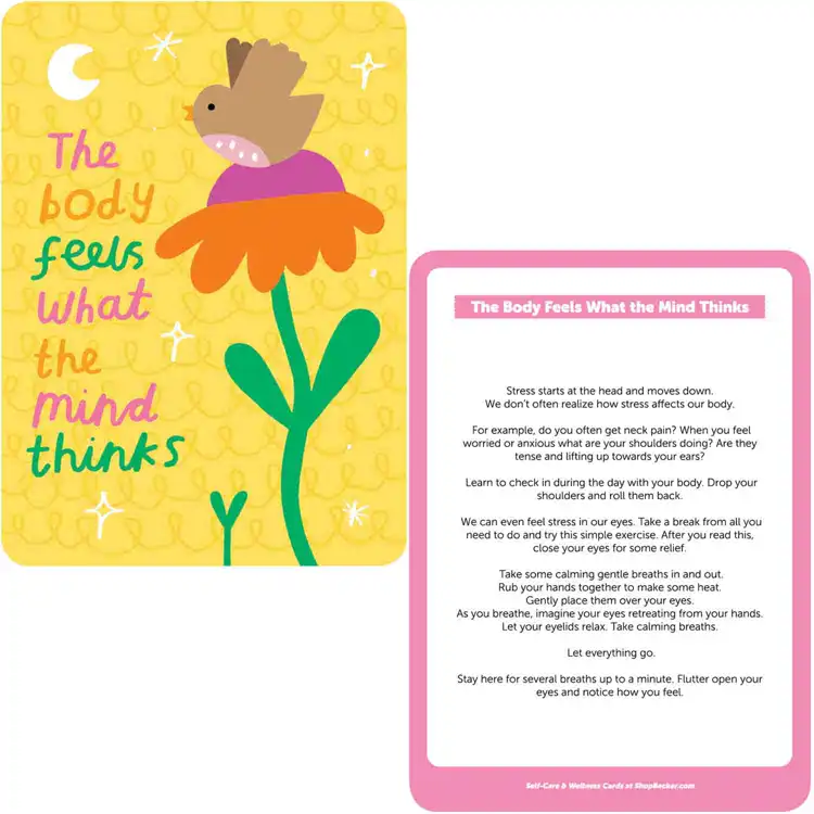 Becker's My Self-Care & Wellness Cards & Poster Set