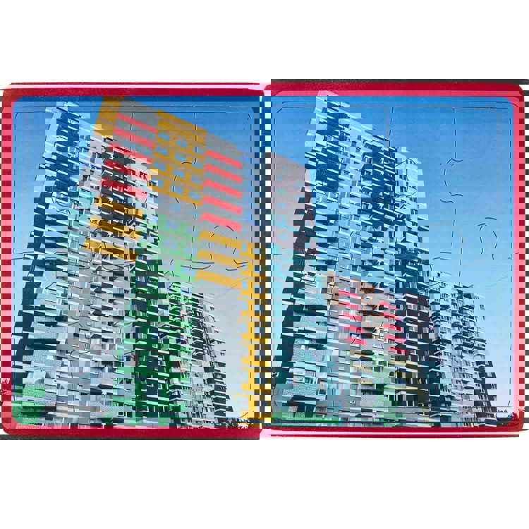 Becker's Building Inspirations 8-Piece Puzzles Set