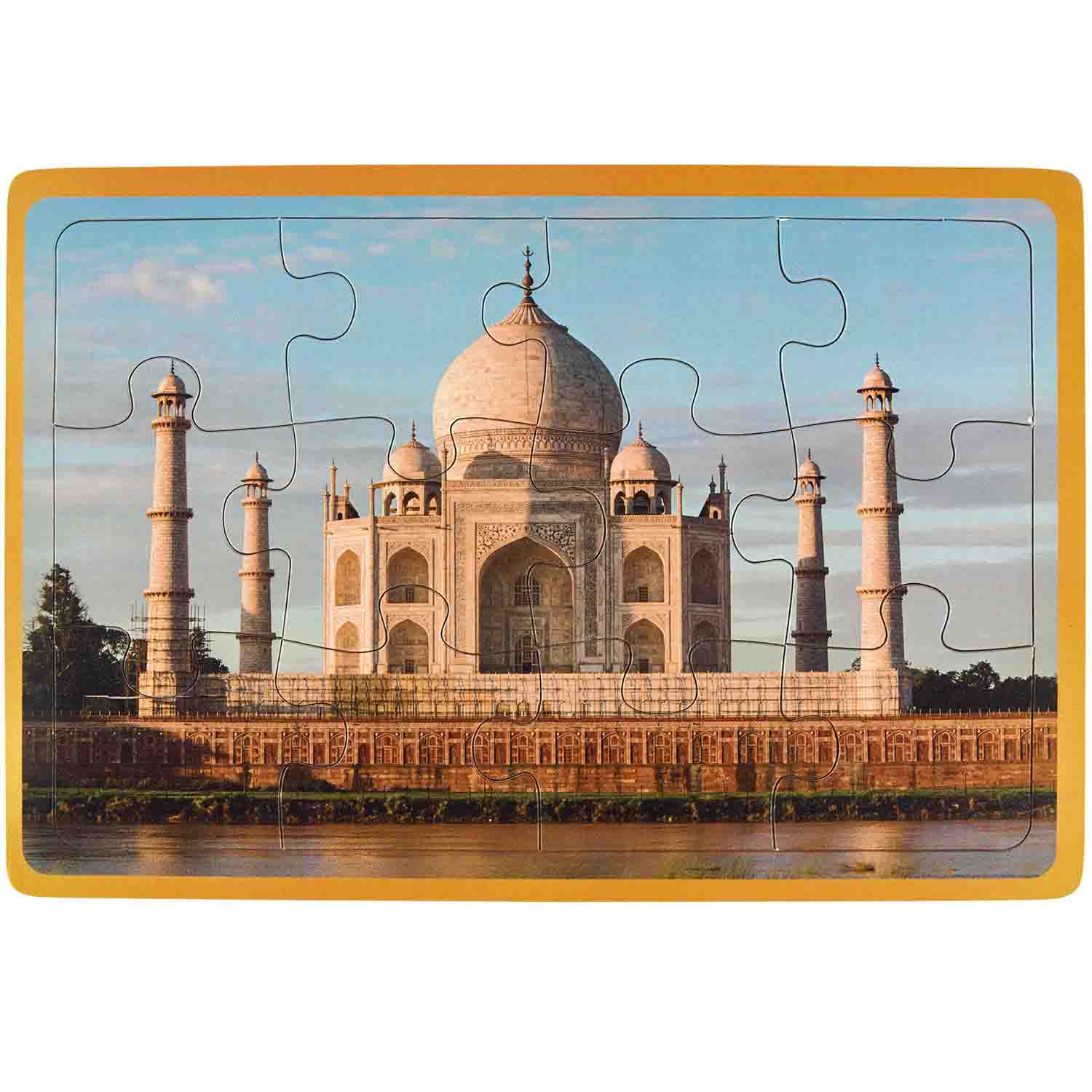 Becker's Building Inspirations 12-Piece Puzzles, Set of 6