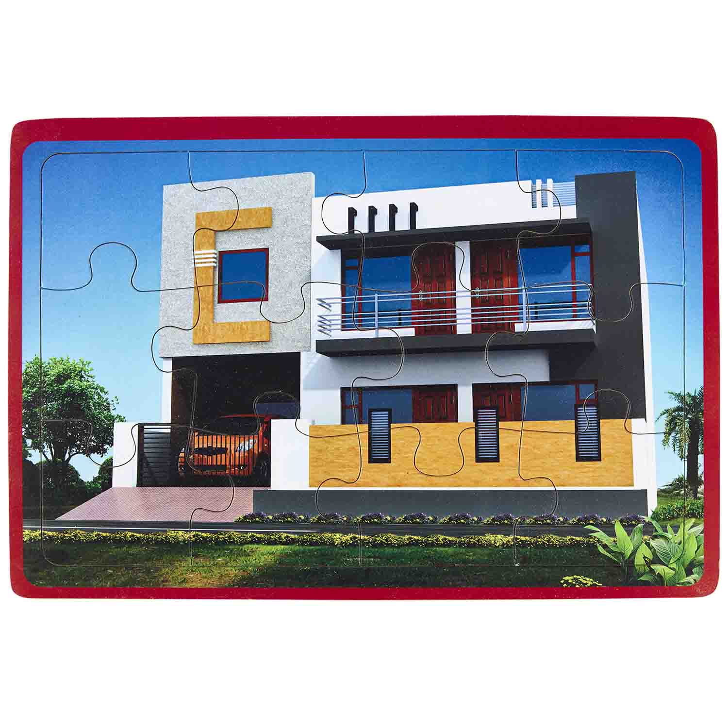 Becker's Building Inspirations 12-Piece Puzzles Set | Becker's