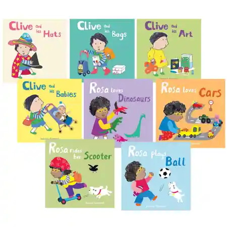 Clive & Rosa Board Book Set