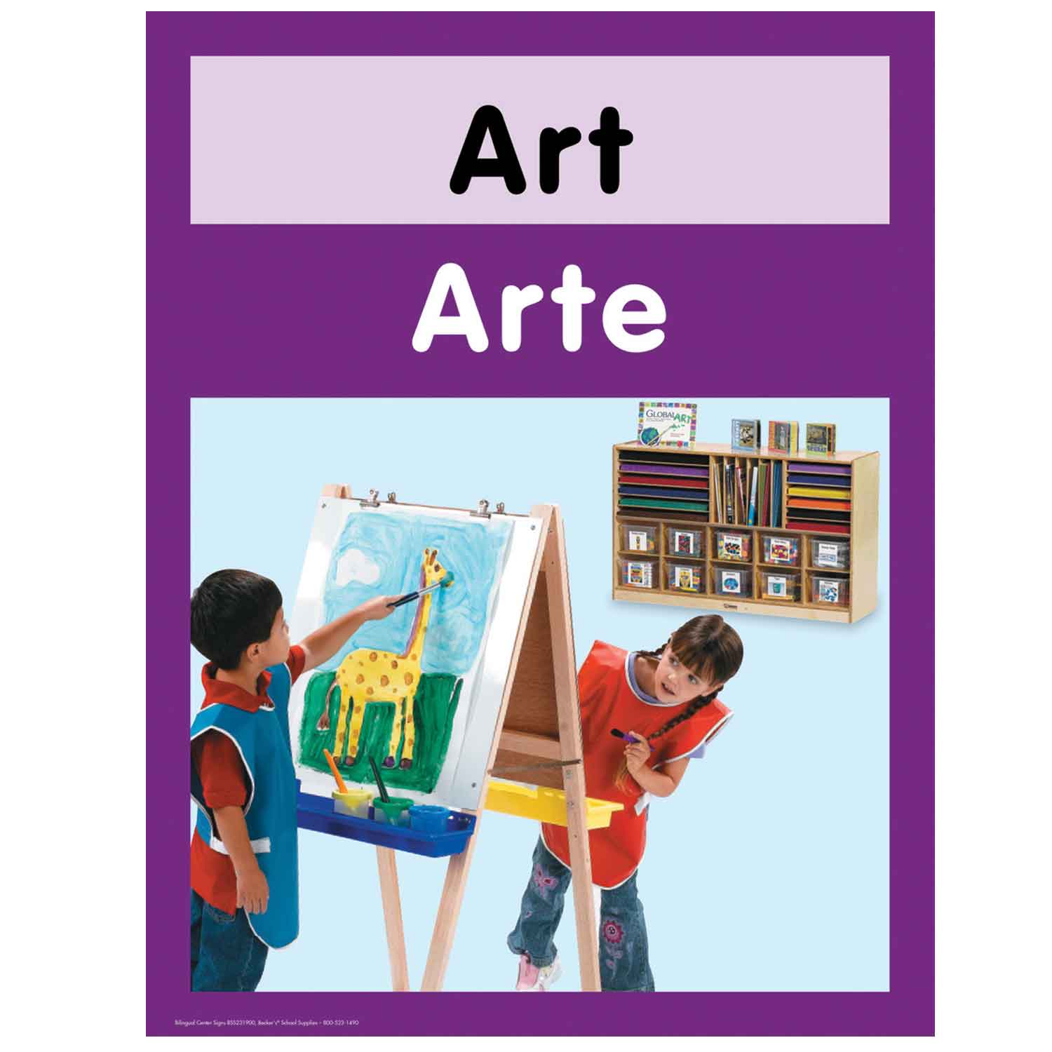 Becker's Bilingual Center Signs | Becker's School Supplies