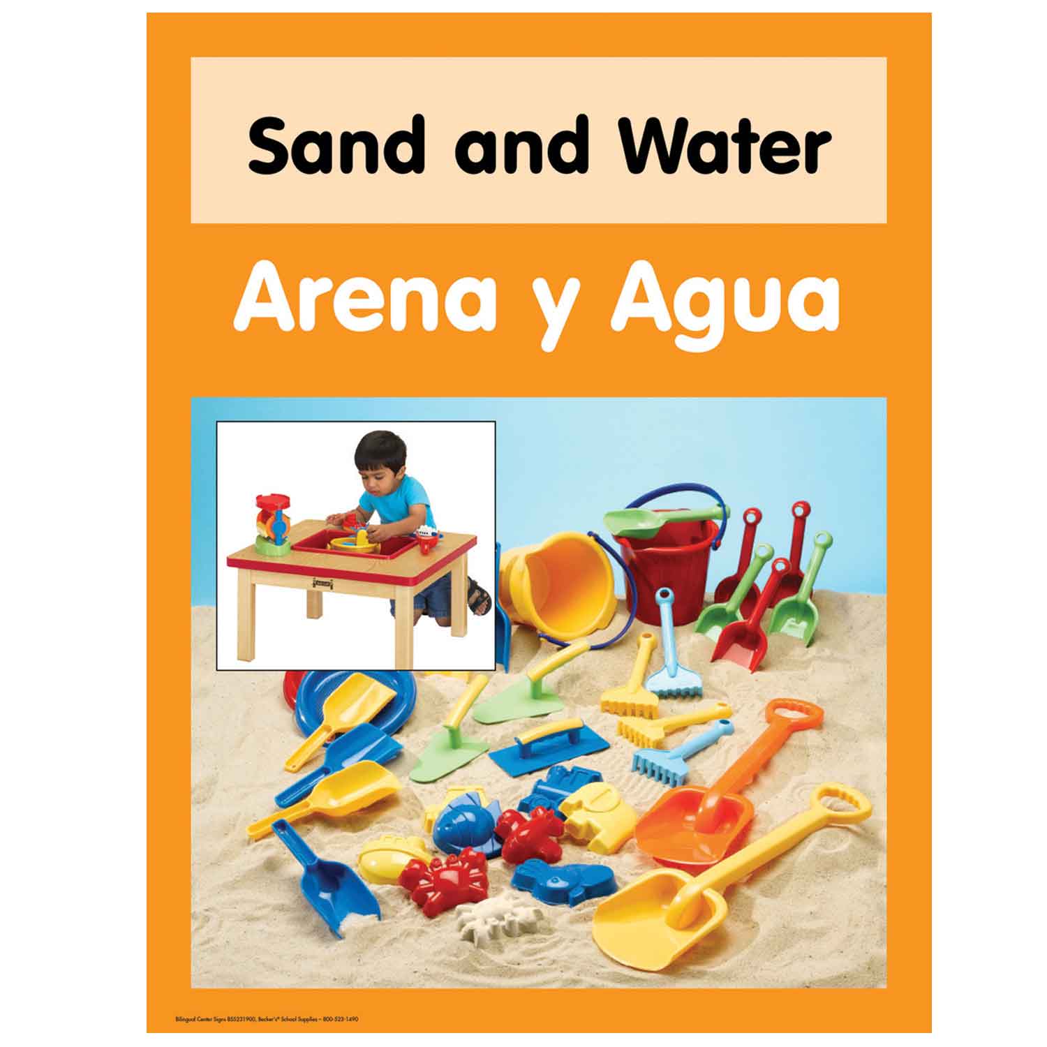 Becker's Bilingual Center Signs | Becker's School Supplies