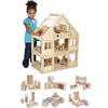 My First Dollhouse & Furniture Set