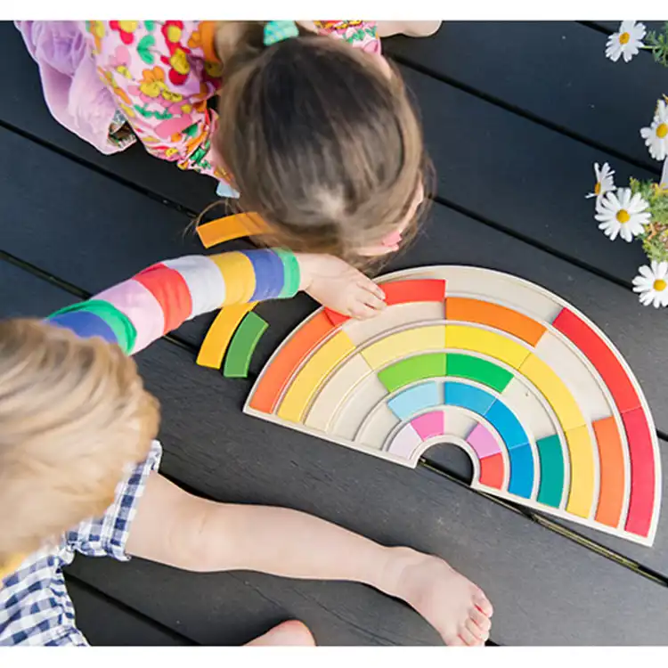 Building Rainbows Puzzle